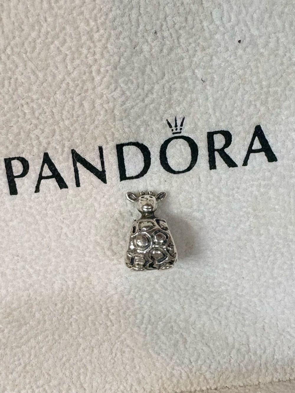 Pandora Silver Giraffe Charm - Picture 3 of 5